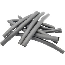51384 Schrumpfschlauch 6,4 mm auf 3,2 mm, 1 Meter (schwarz)