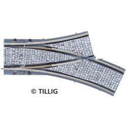 87648 Y-Weiche R250/R204 rechts Pflaster