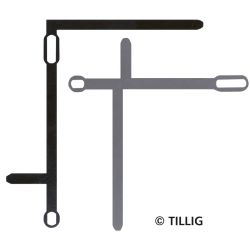 87980 Kontaktbleche für H0-Straßenbahngleis (10 Stück)