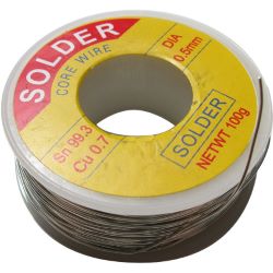 30673 SMD Lötzinn Lot Rolle bleifrei 0,5mm (30 Meter)