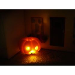 50020 Halloween Kürbis mit Beleuchtung