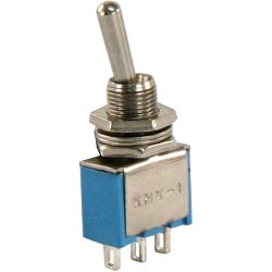 51039 Kippschalter 3-polig EIN / EIN 2 Stellungen 250V 3A (10 Stück)