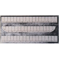60340 Struktur-Bürgersteig “Beton-Platten”