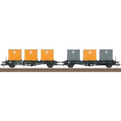 24162 Behälter-Transportwagen Laabs, DB, Ep. IV