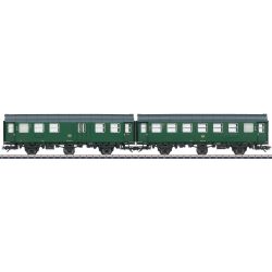 43196 Personenwagen-Paar 2. Klasse, DB, Ep. III (WECHSELSTROM/AC)
