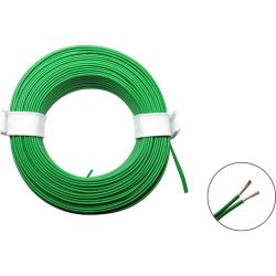 50359 LIYZ Doppellitze 2x0,08 mm² (grün) 10 m