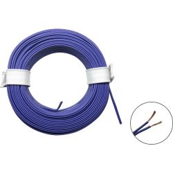 50364 LIYZ Doppellitze 2x0,08 mm² (lila) 10 m
