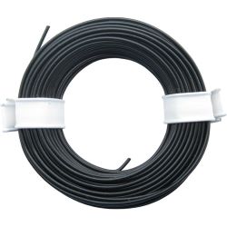 51016 Miniaturkabel Litze flexibel LIY 0,25mm² (schwarz) 10 Meter