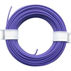 51017 Miniaturkabel Litze flexibel LIY 0,25mm² (lila/violett) 10 Meter