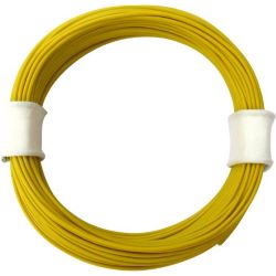 50923 Miniaturkabel Litze flexibel LIVY 0,04mm² (gelb) 10 Meter
