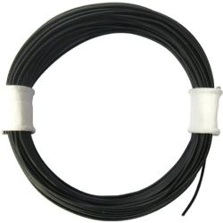 50924 Miniaturkabel Litze flexibel LIVY 0,04mm² (schwarz) 10 Meter
