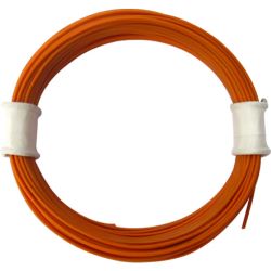 50930 Miniaturkabel Litze flexibel LIVY 0,04mm² (orange) 10 Meter