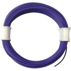 50931 Miniaturkabel Litze flexibel LIVY 0,04mm² (lila/violett) 10 Meter