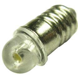 50111 LED Leuchtmittel 600100 E5.5 Fassung (kaltweiß) 12V bis 22V (10 Stück)