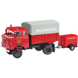 95280 IFA W50 LA "Hilfsrüstwagen FFW Euba" + TSA Anhänger