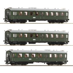 6280001 3-tlg. Set: Personenwagen „Altenberg“, DRG, Ep. II