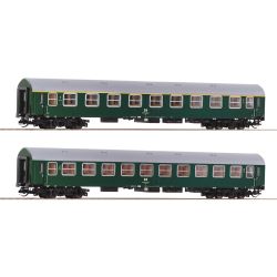 6280004 2-tlg. Set 1: Reisezugwagen, DR, Ep. IV