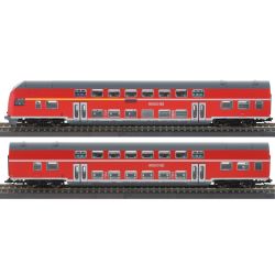 6280008 2-tlg. Set 1: Doppelstockwagen, DB AG, Ep. VI