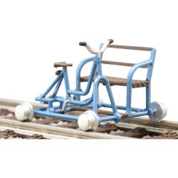 56036030 Schienenfahrrad mit Sitzbank, Fertigmodell