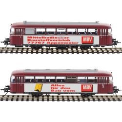 40193-04 Schienenbus VT98 und VS98 "Mittelbadische Baustoffe", DB, Ep. V