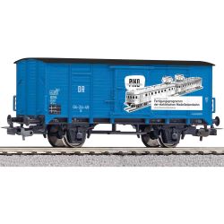 24502 H0-Gedeckter Güterwagen G02, DR, Ep.III 'VEB PIKO'