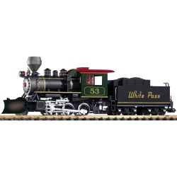 38260 G-US Dampflok Mogul mit Tender, WP&YR, Ep.I-III, Analog-Sound und Dampf