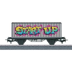 44831 H0 Containerwagen 'Graffiti', Ep.V, WS