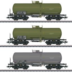 46463 H0 3er Set Kesselwagen Zaes (Rah), CSD, Ep.IV, WS