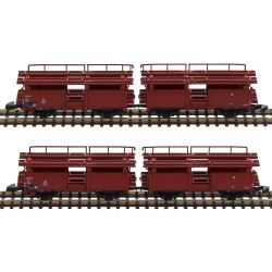 86235 Z 2er Set Autotransportwagen Off 52, DB, Ep.III