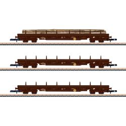 86684 Z 3er Set Rungenwagen Res 3936, ÖBB, Ep.IV