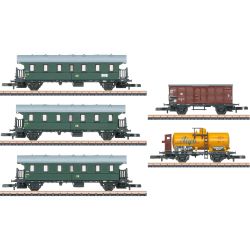 87503 Z 5er Set Wagen Rüganer Bäder-PmG, DR, Ep.III