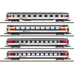 87663 Z 4er Set Personenwagen Typ EW IV, SBB, Ep.VI