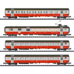 18720 N 4er Set Personenwagen EW II 'Swiss Express', SBB, Ep.IV
