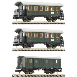 6260023 N 3er Set Personenwagen, DB, Ep.III