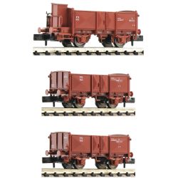 6660034 N er Set offene Güterwagen, FS, Ep.II-III