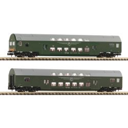 6260041 N 2er Set Doppelstockwagen mit Steuerwagen, DR, Ep.IV #1