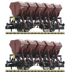 6660060 N 2er Set Muldenkippwagen Ommi 51, DB, Ep.III