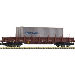 6660045 N Schwenkrungenwagen Res mit 40'-Container 'DEUTRANS', DR, Ep.IV