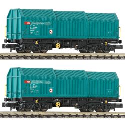 6660037 N 2er Set Teleskophaubenwagen Shimmns, SBB, Ep.V
