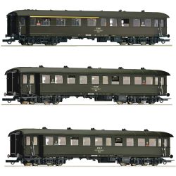 6200058 H0 3er Set Personenzug, PKP, Ep.IV