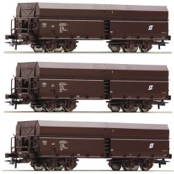 6600071 H0 3er Set Selbstentladewagen Fals, ÖBB, Ep.IV-V