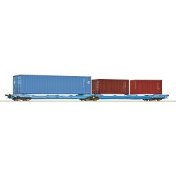 6600036 H0 Doppeltaschen-Gelenkwagen T3000e, NACCO, Ep.VI