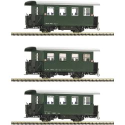 6240001 H0e 3er Set Personenwagen Bi, ÖBB, Ep.IV-V