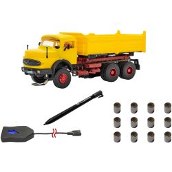 8003 H0 CarMotion Basis Startset, MB Rundhauber 3-achsMuldenkipper