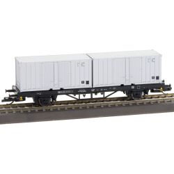 17484 TT Containertragwagen Post aa-t/12,8, Deutschen Post, Ep.IV