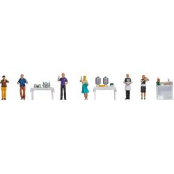 16275 H0 Figuren-Themenwelt „Buffet 1“