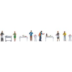 16277 H0 Figuren-Themenwelt „Buffet 3“