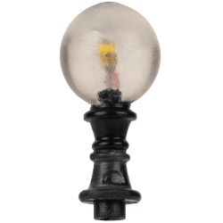 180137 H0 LED-Wegleuchte, Kugel, warmweiß, 3 Stück