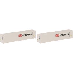 182153 H0 40' Container DB, 2er-Set