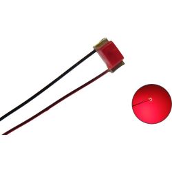 50238 LED SMD 0603 mit Kupferlackdraht rot diffus (10 Stück)